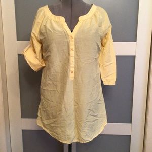 Cha Cha Vente Cotton/Silk Sheer Beach Cover-Up Size XL